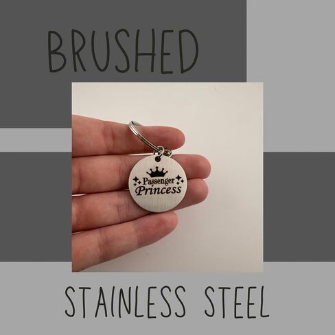 Passenger Princess Keychain, Funny Keychain for Girlfriend Women, Passenger Princess Car Accessories, Gifts for Wife Birthday Gift Ideas, Stuff for GF Gifts for Her, Passanger Key Chain, Christmas in Saudi Arabia