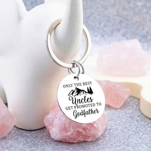 Godfather Proposal Gifts Godfather Gift For Men from Godchild God Father's Gifts for Baptism Gift Ideas Promoted To Uncle Baby Announcement God Father Keychain for Men in Kuwait