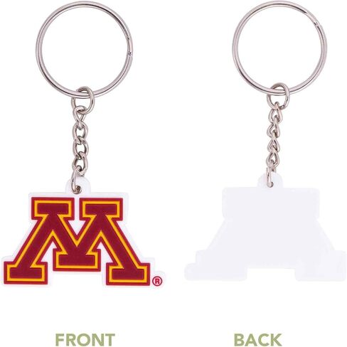 سلسلة مفاتيح Desert Cactus University of Minnesota PVC PVC UMN Golden Gophers Bag Tag، حقيبة ظهر، سيارة، هدية، تذكارية، حلقة مفاتيح (PVC A) in Kuwait