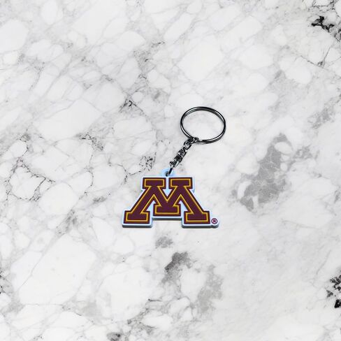 سلسلة مفاتيح Desert Cactus University of Minnesota PVC PVC UMN Golden Gophers Bag Tag، حقيبة ظهر، سيارة، هدية، تذكارية، حلقة مفاتيح (PVC A) in Kuwait
