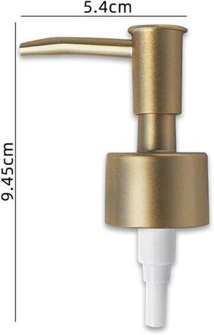 Soap Dispenser Lids,soap Dispenser Pump, Soap Dispenser Pump Replacement, Soap and Lotion Dispenser Replacement Pump Head Hand Soap Dispenser Top for Lotion Bottle(Brushed Gold) in Saudi Arabia