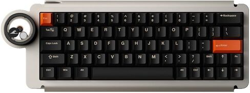Ice Ring 63 RT HE Magnetic Wired Gaming Keyboard 0.1ms Low Latency 0.01 Precision Gaming Accessories Customized Driver and Lighting Effects Deepspace Titan Color in Saudi Arabia