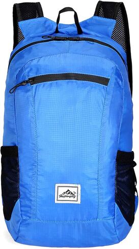 20L Foldable Backpack,Waterproof Packable Ultra Lightweight Hiking Backpack,For Men Women Travel Camping Outdoor Backpack-Orange in Kuwait