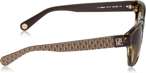 Carolina Herrera Designer Sunglasses SHE645-0921 in Brown Marble 54mm in Kuwait