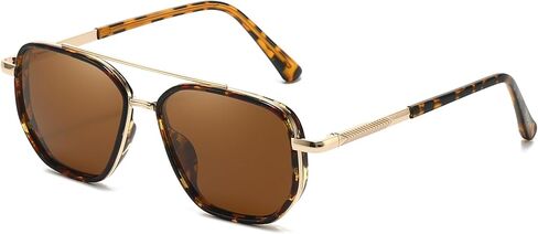 Polarized Aviator Sunglasses Women UV400 Protection Fashion Shade | Lightweight & Comfortable for All-Day Wear, Ideal for Driving, Beach & Daily Use. in Saudi Arabia