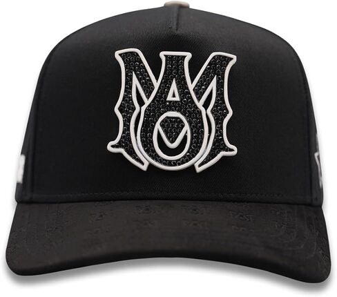 BIGG BOSS AMR White PLACA- Premium Hat for Men,Caps for Any Occasion, Men's Baseball Cap, Men's Caps Adjustable, Men Hats Black Snapback Hat - Adjustable in Saudi Arabia