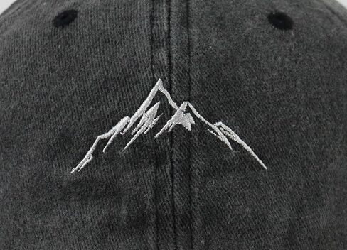 Mountain Hat for Men Women, Adjustable Camping Hiking Explore Outdoor Baseball Cap in Saudi Arabia
