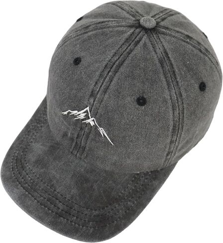 Mountain Hat for Men Women, Adjustable Camping Hiking Explore Outdoor Baseball Cap in Saudi Arabia