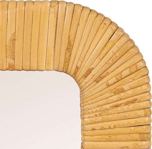 Bloomingville Square Rattan Wall Mirror, Natural in Saudi Arabia