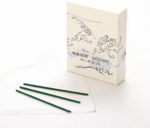 Incense Sticks【鳥獣戯画　CHOJUGIGA Incense Sticks】 Short Incense Stick（2.95in Contains 90 Sticks,　Meditation,Zen,Yoga,Japanese Quality Incense (おいかけっこ（Oikakeko） Oriental Fragrance) in Saudi Arabia