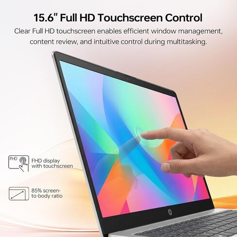 HP Essential 17.3" FHD Business Laptop, AMD Ryzen 7 7730U, AMD Radeon Graphics, 64GB RAM, 1TB PCIe SSD, Numeric Keypad, Backlit KB, Webcam, Wi-Fi 6, HDMI, Windows 11 Pro, Silver in Saudi Arabia
