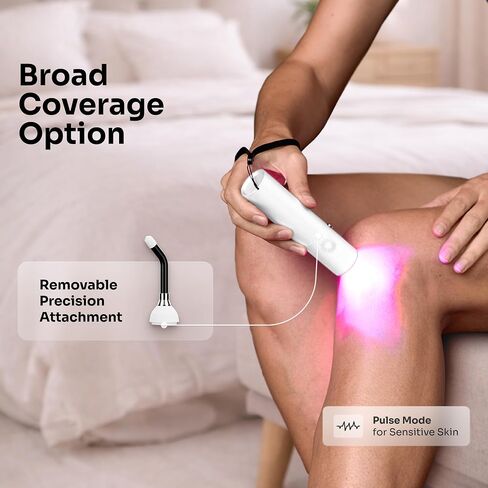 Cold Sore Red Light Therapy Wand with Blue and Infrared Wavelengths, 5 Effective LEDs, High Irradiance Light Therapy Device for Mouth, Lips, Skin, Face in Saudi Arabia