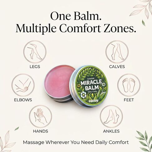 Senzion Official Balm, 2 Pack Natural Ingredients, Senzion Balm for Legs, Arms, Back in Kuwait