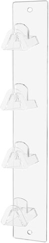 4 Tier Eyeglass Display Rack with Hardware Sunglasses Display Wall Mount Clear Acrylic Retail Stores Holder by Marketing Holders in Kuwait