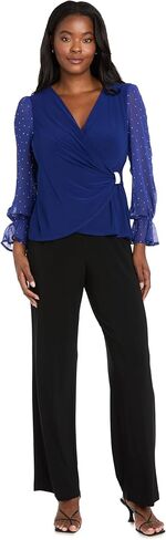 R&M Richards Women's Signature Sparkle Formal Top in Kuwait
