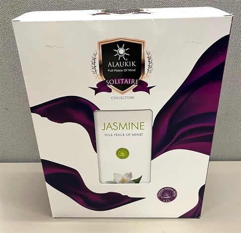 Alaukik Premium Incense Sticks Solitaire Collection GIF Box 12 Packs for 600 Grams (White Sage), Natural, AK101 in Kuwait