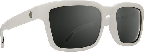 Spy Optic Helm 2 أبيض مطفي - HD Plus رمادي أخضر مع مرآة سبيكترا فضية in Kuwait
