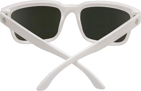 Spy Optic Helm 2 أبيض مطفي - HD Plus رمادي أخضر مع مرآة سبيكترا فضية in Kuwait