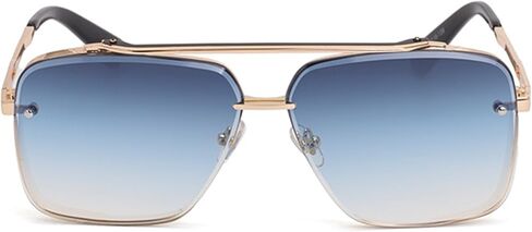 Retro Pilot Sunglasses for Womens Mens Large Frame Metal Vintage Sunglasses Pilot in Kuwait