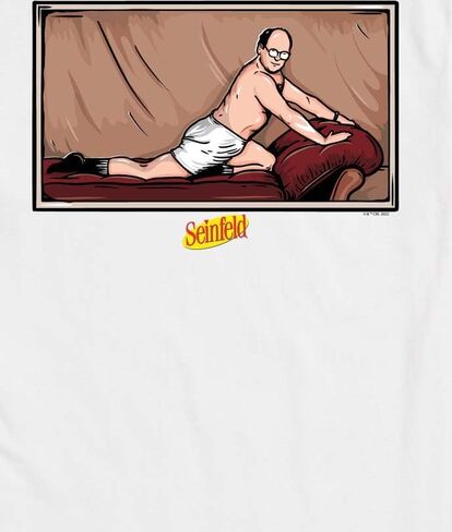 Seinfeld - George Costanza The Package - Men's Short Sleeve Graphic T-Shirt in Saudi Arabia