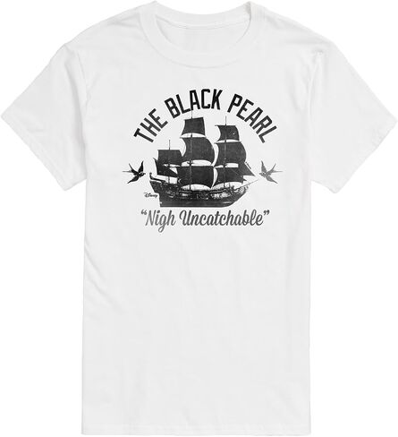 Disney - Pirates of The Caribbean - Black Pearl Nigh Uncatchable - Men's Short Sleeve Graphic T-Shirt in Kuwait
