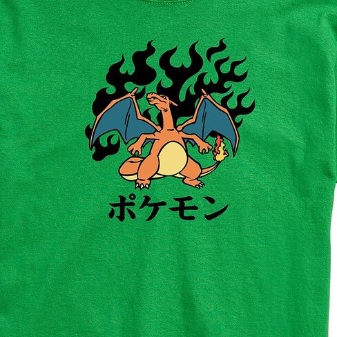 Pokémon - Charizard Flash Fire- Men's Short Sleeve Graphic T-Shirt in Saudi Arabia