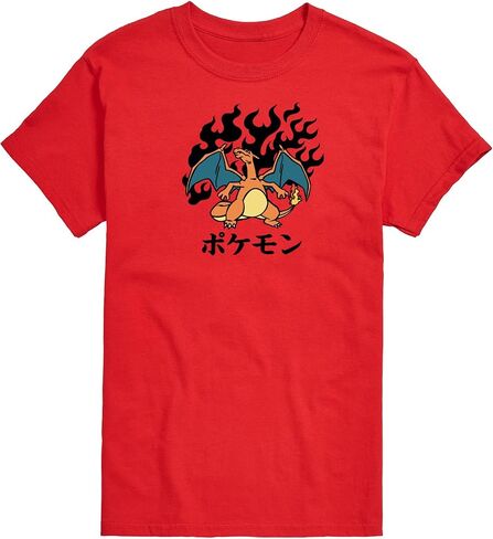 Pokémon - Charizard Flash Fire- Men's Short Sleeve Graphic T-Shirt in Saudi Arabia