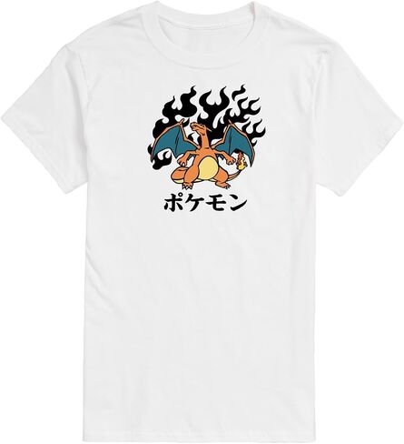 Pokémon - Charizard Flash Fire- Men's Short Sleeve Graphic T-Shirt in Saudi Arabia