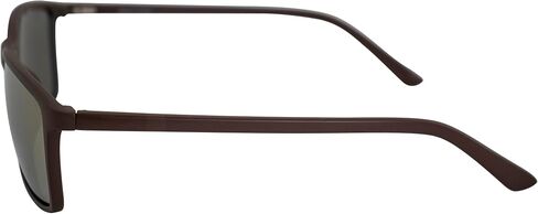 Epoch Eyewear Murphy Golf Sport Sunglasses Brown Frame with Gold Mirror Lens in Kuwait