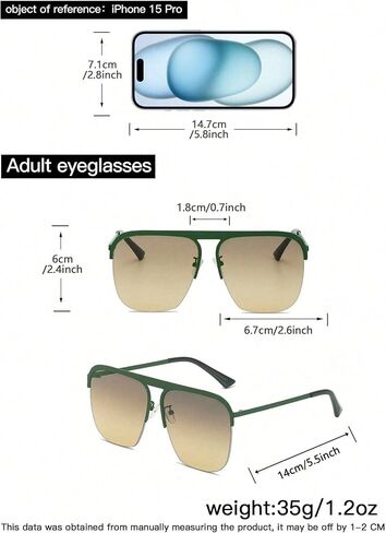 1 PC Women's Metal Frame Aviator Shape Sunglasses Fashion Eyewear in Kuwait