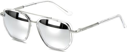 Chicid Square Aviator Polarized Sunglasses for Women & Men, Tangle-Free UV400 Sun Glasses for Driving & Travel in Saudi Arabia