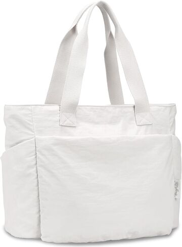 Bagelite Lightweight Puffy Tote Bag, Birthday Gift for Teen Girls, Work Gym Bags for Women, Quilted Tote, Valentine's Gifts in Saudi Arabia