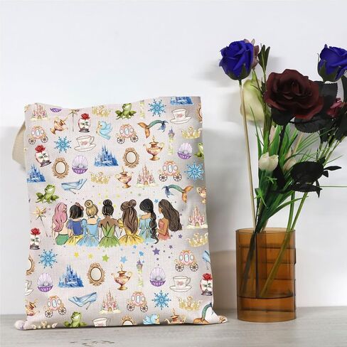 GJTIM Cartoon Princess Gift Princess Squad Group Gift Princess Tote Bag in Saudi Arabia