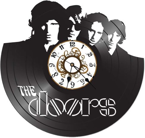 Vinyl Record Clock- Doors Inspired in Saudi Arabia
