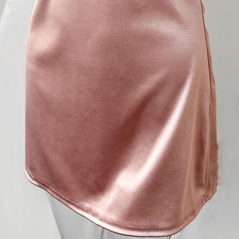 Women's Skirt,Off-the-Shoulder Sexy Fitted Backless Dress, with Ruffled Chest Design,Backless Mini Skirt in Saudi Arabia