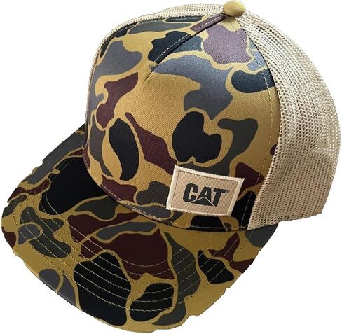 Caterpillar Equipment Microfiber Digi-Camouflage Snapback Mesh Cap/Hat in Saudi Arabia