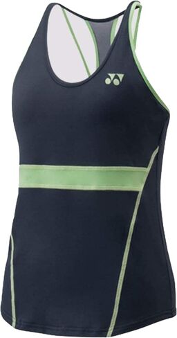YONEX 20398EX Women's Tank (with Sports Bra) Charcoal (Medium) in Saudi Arabia