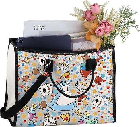 MEIKIUP Fairy Tale Tote Bag Fairy Tale Fans Hand Bag Magical Garden Lover Gift in Saudi Arabia