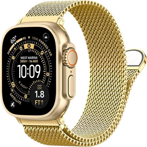 Milanese Loop for Apple Watch Ultra 3 2 Band Series 11-1/SE Men Women in Kuwait