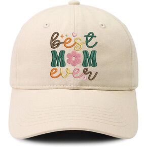 Embroidered Baseball Hats, Gifts for Women, Adjustable Caps Summer Hats Fashion Accessories for Women Hat, One Size in Saudi Arabia