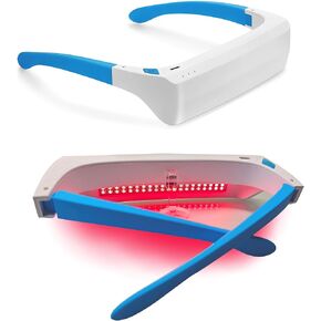 Red Light Therapy Glasses 670nm – UV-Free Wearable Light for Eye Comfort, Visual Wellness & Relaxation – Rechargeable, Adjustable Timers, Gentle Non-Invasive Red LED Glasses in Saudi Arabia