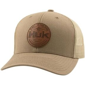 HUK Men's Trucker Hat, Anti-Glare Snapback Fishing Hat for Men in Kuwait
