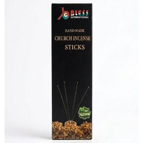 Church-Frankincense 100%-Natural-Handmade-Hand-Dipped-Incense-Sticks Organic-Chemicals-Charcoal-Free Purification-Relaxation-Positivity-Yoga-Meditation Best-Woods-Scent (50 Sticks (5.29 OZ)) in Saudi Arabia