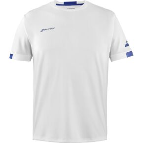 Babolat Play Crew Neck Boys Tennis Shirt White 8-10 in Saudi Arabia