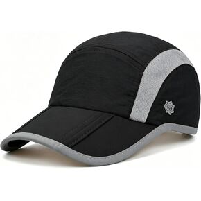 Solaris Lightweight UPF 50+ Sun Hat for Men Women Foldable Running Cap Breathable Mesh Baseball Hat in Saudi Arabia