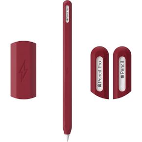 Ultra Thin Protective Pencil Cover for Apple Pencil Pro &Apple Pencil 2nd Gen Silicone Case Sleeve Compatible with Apple Pencil Pro (Pink) in Saudi Arabia