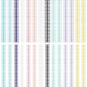 16 PCS Comb Binding Spines, Plastic Spiral Binding Coils, 30 Rings Click Binding Spines for Student Teacher Business Document File Notebook File Making (Colorful) in Kuwait