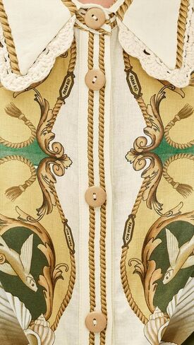 FARM Rio Women's Royal Sea Multicolor Midi Dress in Saudi Arabia