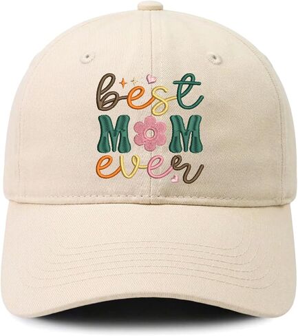 Embroidered Baseball Hats, Gifts for Women, Adjustable Caps Summer Hats Fashion Accessories for Women Hat, One Size in Saudi Arabia