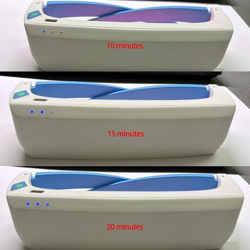 Red Light Therapy Glasses 670nm – UV-Free Wearable Light for Eye Comfort, Visual Wellness & Relaxation – Rechargeable, Adjustable Timers, Gentle Non-Invasive Red LED Glasses in Saudi Arabia